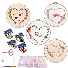 Embroidery kit beginners for sale  Delivered anywhere in UK