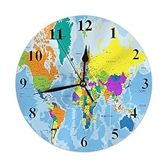 Hdadwy map clock for sale  Delivered anywhere in UK