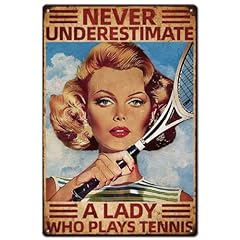Superdant tennis metallschild gebraucht kaufen  Wird an jeden Ort in Deutschland