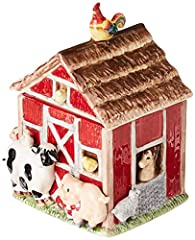 Appletree Design Barn Yard Cookie Jar, 10-3/8-Inch, used for sale  Delivered anywhere in USA 