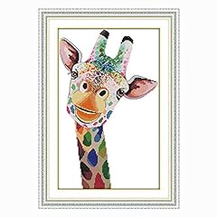 Vegcoo giraffe embroidery for sale  Delivered anywhere in UK