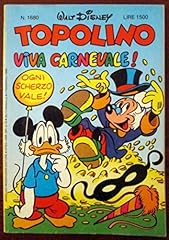 Topolino. viva carnevale usato  Spedito ovunque in Italia 