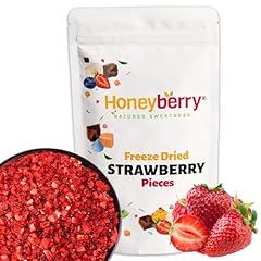 Fraises lyophilisées morceaux d'occasion  Livré partout en France