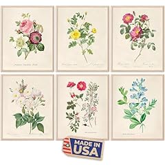 Vintage roses wall for sale  Delivered anywhere in USA 