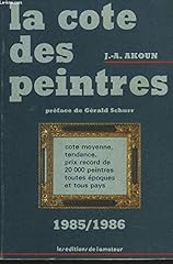 Cote peintres 1985 d'occasion  Livré partout en France