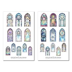 Kirchenfenster sticker set gebraucht kaufen  Wird an jeden Ort in Deutschland