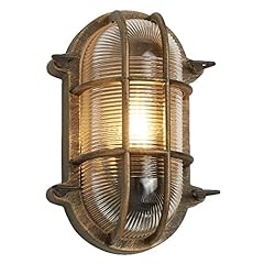 Antique brass ribbed for sale  Delivered anywhere in Ireland