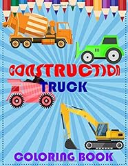 Construction truck coloring for sale  Delivered anywhere in USA 