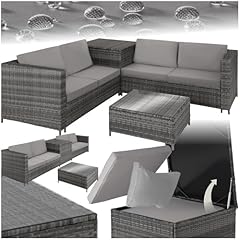 Tectake polyrattan sitzgruppe gebraucht kaufen  Wird an jeden Ort in Deutschland