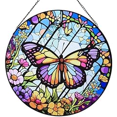 Riveeny butterfly stained for sale  Delivered anywhere in USA 