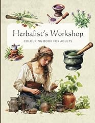 Herbalist workshop coloring for sale  Delivered anywhere in USA 