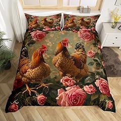 Homewish rooster duvet for sale  Delivered anywhere in UK