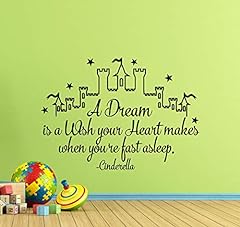 Cinderella Wall Decals Cinderella Quotes Sign Walt for sale  Delivered anywhere in Canada