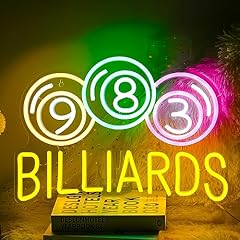 Billard neonschild led gebraucht kaufen  Wird an jeden Ort in Deutschland