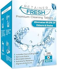 Retainer cleaning tablets for sale  Delivered anywhere in UK