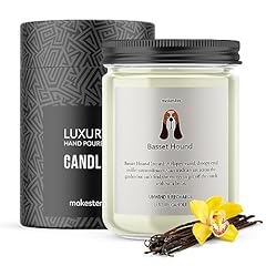 Basset hound candle for sale  Delivered anywhere in UK