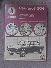 Peugeot 204 1965 d'occasion  Livré partout en Belgiqu