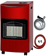 PROGEN NEW RED CALOR 4.2kw PORTABLE HEATER FREE STANDING, used for sale  Delivered anywhere in UK