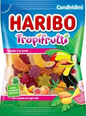 Haribo tropifrutti caramelle usato  Spedito ovunque in Italia 