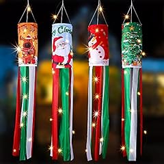 Pieces christmas windsock for sale  Delivered anywhere in USA 