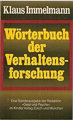 Wörterbuch verhaltensforschun gebraucht kaufen  Wird an jeden Ort in Deutschland
