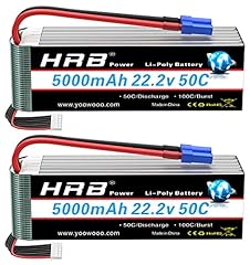 Hrb 2pcs 5000mah for sale  Delivered anywhere in USA 