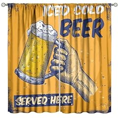 Beer blackout curtains for sale  Delivered anywhere in USA 