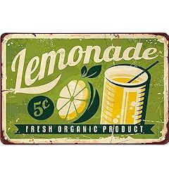 Lemonade tin sign for sale  Delivered anywhere in USA 