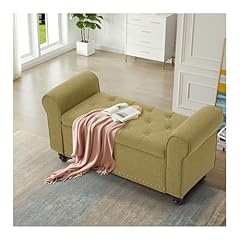 Inmozata linen ottoman for sale  Delivered anywhere in UK
