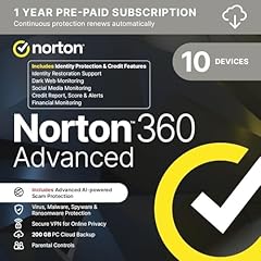 Norton 360 advanced for sale  Delivered anywhere in UK