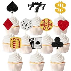 Pcs casino cupcake for sale  Delivered anywhere in USA 