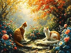 Waldkatze diamond painting gebraucht kaufen  Wird an jeden Ort in Deutschland
