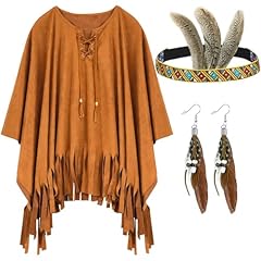 Jadive poncho indianerin gebraucht kaufen  Wird an jeden Ort in Deutschland