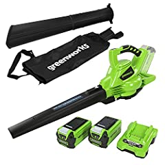Greenworks 40v aspirateur d'occasion  Livré partout en France