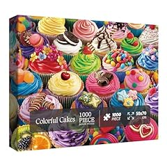 Colorful cupcake puzzle for sale  Delivered anywhere in USA 