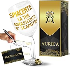 Aurìca calice vino usato  Spedito ovunque in Italia 