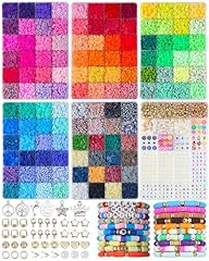 Bestnow clay beads for sale  Delivered anywhere in USA 
