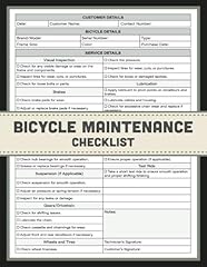 Bicycle maintenance checklist for sale  Delivered anywhere in USA 