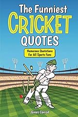 Funniest cricket quotes for sale  Delivered anywhere in UK