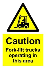 Warning caution fork for sale  Delivered anywhere in Ireland