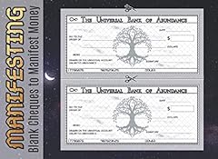 Manifesting blank cheques for sale  Delivered anywhere in USA 