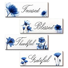 Blue wall decor for sale  Delivered anywhere in USA 