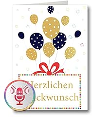Playmegram audio glückwunschk gebraucht kaufen  Wird an jeden Ort in Deutschland