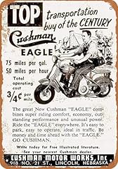 Metal sign cushman for sale  Delivered anywhere in USA 