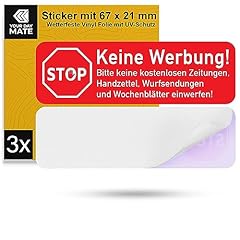 Briefkastenaufkleber werbung s gebraucht kaufen  Wird an jeden Ort in Deutschland