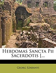 Hebdomas sancta pii for sale  Delivered anywhere in UK