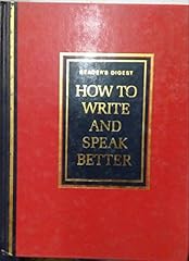 Write speak better for sale  Delivered anywhere in UK