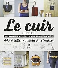 Cuir créations réaliser d'occasion  Livré partout en France