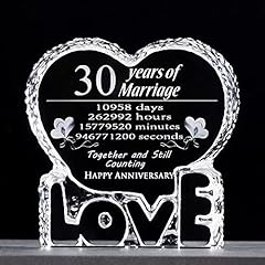 30th pearl wedding for sale  Delivered anywhere in UK