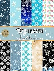 Winterzeit bastelpapier scrapb gebraucht kaufen  Wird an jeden Ort in Deutschland